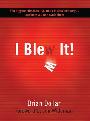 cover image of I Blew It!